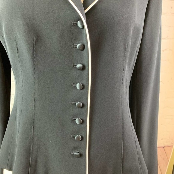 LAFAYETTE 148 Black Suit Jacket Petite 4 - Picture 5 of 8